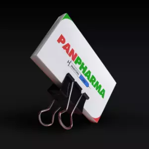 exemples logos et éléments charte graphique de Panpharma