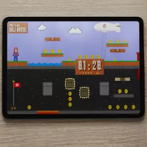 mockup jeu vidéo Dali Bross sur nitendo switch