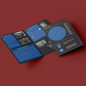 mockup print thomas pesquet format A3