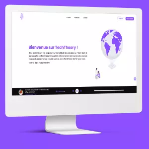 logo et site Tech Thoery